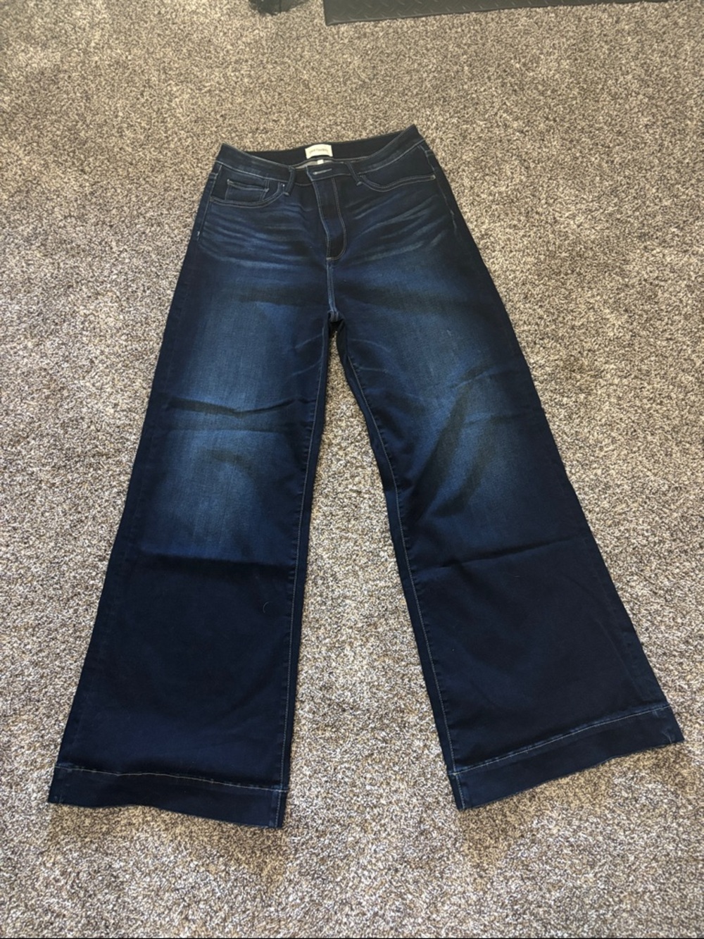 DRIFTWOOD Dark Indigo Wide-Leg Jeans